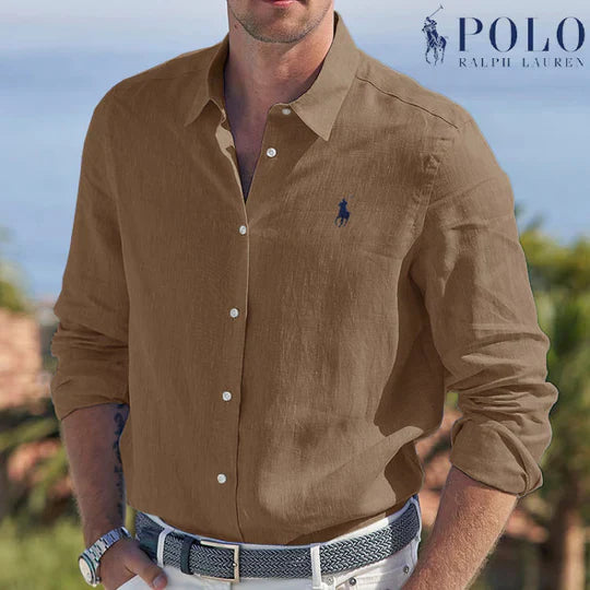 Raⅼрh Ⅼɑυren™  Schlankes Button-Up-Hemd