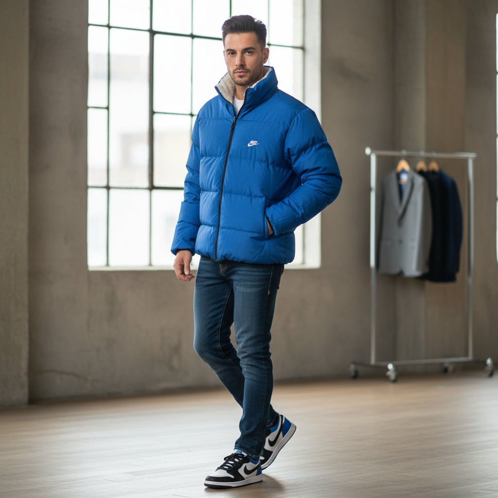 Reversible unisex jacket (50% discount)