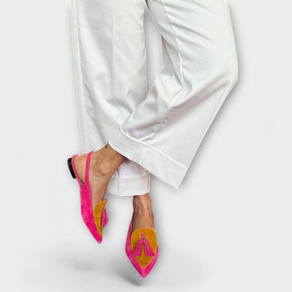 Frendessa – Farbspiel mit Quasten Design