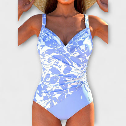 Miya - Vibrant-Print Badeanzug