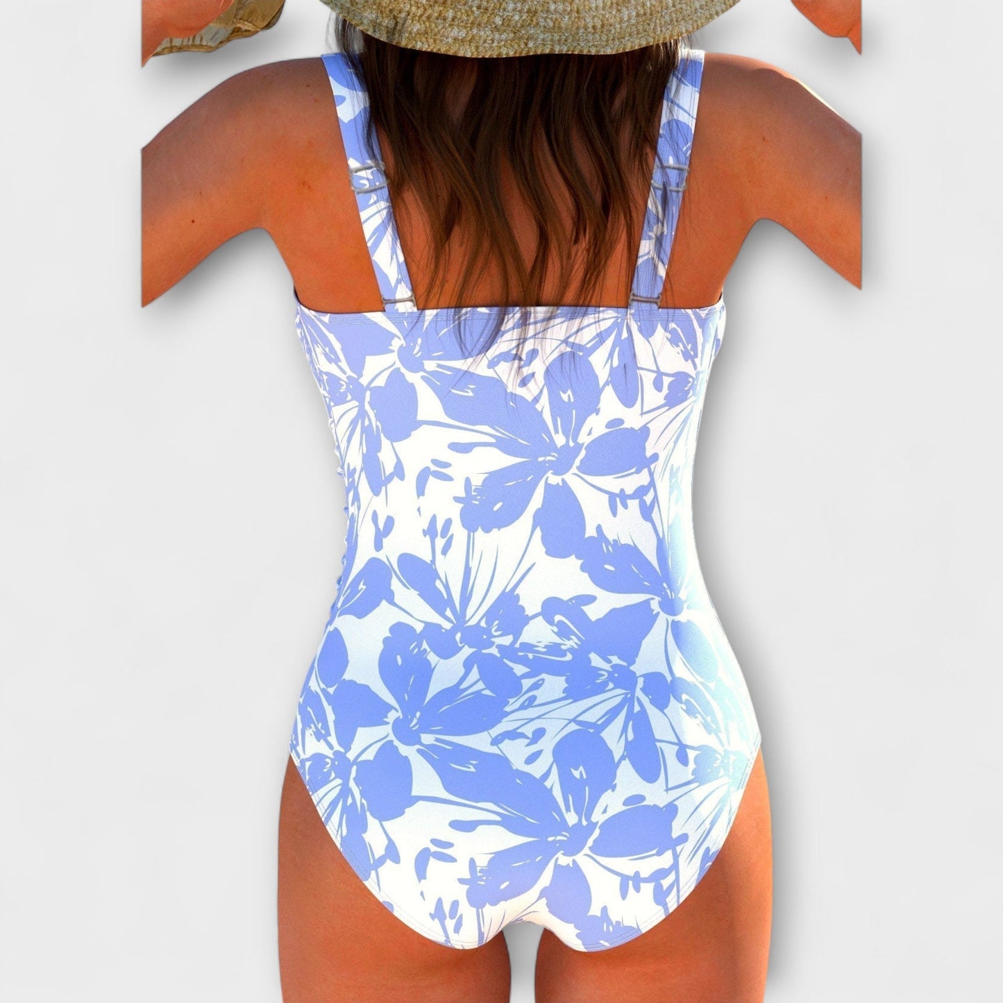 Miya - Vibrant-Print Badeanzug